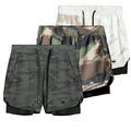 Kit Shorts Masculino DryFit de Camada Dupla de Compressão - Compre 1, Leve 3