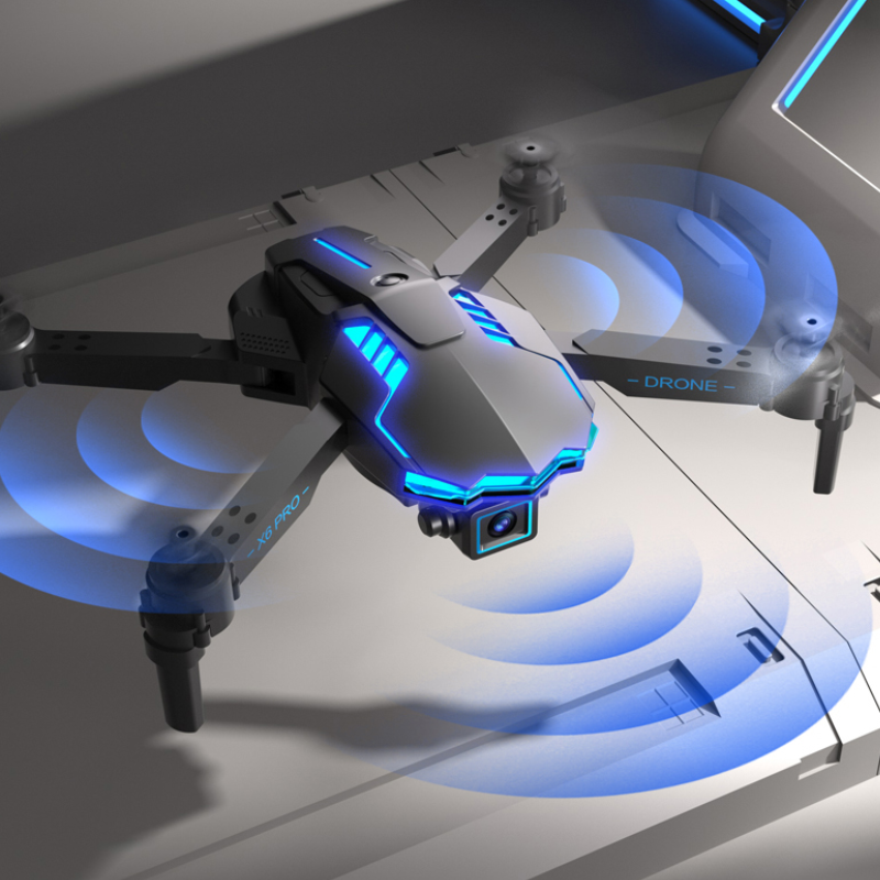 Drone Profissional 5Km com Lente Óptica 4K FullHD Wifi / X6